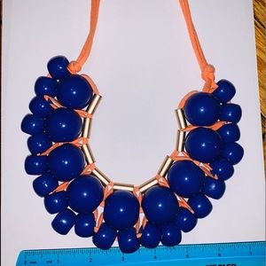 Statement necklace purple